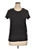 Gap 100% Cotton Houndstooth Black Active T-Shirt Size XL - photo 1