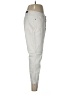Earl Jean Metallic Ivory Jeans Size 6 - photo 4