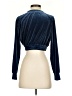 Shein 100% Polyester Blue Jacket Size 4 - photo 2