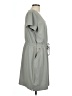32 Degrees 100% Polyester Solid Gray Casual Dress Size L - photo 4