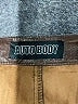 Assorted Brands 100% Polyurethane Metallic Brown Faux Leather Pants Size 25 waist - photo 7