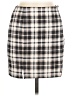Dizzy Lizzy Plaid Ivory Casual Skirt Size M - photo 1