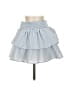 Unbranded Stripes Blue Casual Skirt Size XS (estimated) - photo 1