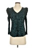 Chico's Teal 3/4 Sleeve Top Size S - photo 1