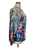 Unbranded Floral Silver Pullover Sweater Size XL - photo 4