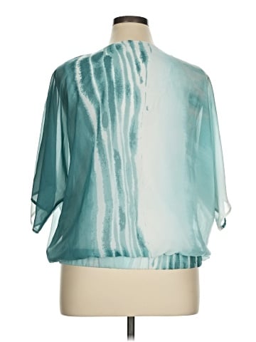 Alfani Short Sleeve Blouse (view 2)