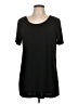 Linda Leal Black Short Sleeve Top Size L (estimated) - photo 1
