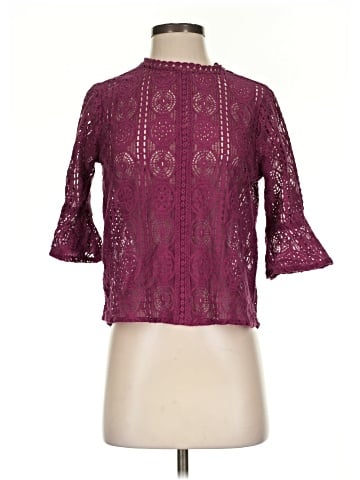 Harlowe & Graham 3/4 Sleeve Blouse (view 1)