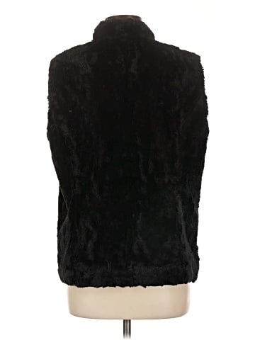JM Collection Faux Fur Vest (view 2)