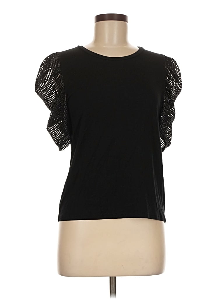 Pre-owned Ariella Short Sleeve T-shirt In Black
