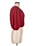 Forever 21 Red 3/4 Sleeve Blouse Size M - photo 4
