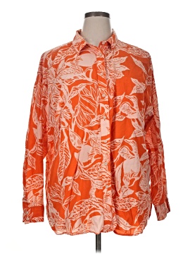 Lands' End Long Sleeve Button Down Shirt