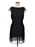 Bar III 100% Polyester Solid Black Cocktail Dress Size L - photo 1