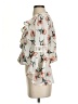 Miley + Molly Gray Pink 3/4 Sleeve Blouse Size S - photo 5