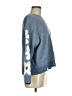 Shein Floral Blue Pullover Sweater Size 8 - photo 4
