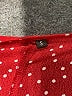 Unbranded 100% Polyester Polka Dots Red Cocktail Dress Size S - photo 7