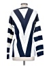 Unbranded 100% Acrylic Chevron-herringbone Blue Pullover Sweater Size S - photo 2