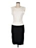 BCBGMAXAZRIA Ivory Cocktail Dress Size M (estimated) - photo 1