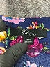 XXI 100% Rayon Floral Blue Shorts Size XS - photo 3