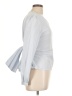 Seen Worn Kept Gray Long Sleeve Blouse Size 10 - photo 4