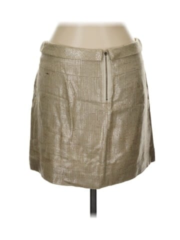 J.Crew Collection Faux Leather Skirt (view 2)
