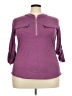 Acevog Purple 3/4 Sleeve Top Size XXL - photo 1