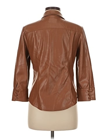 Elie Tahari 3/4 Sleeve Button-Down Shirt (view 2)