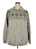 Lane Bryant Argyle Gray Pullover Sweater Size 22 - 24 Plus - photo 1