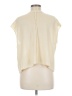 Shein Ivory Short Sleeve Top Size 6 - photo 2