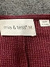 Mia + Tess Burgundy Pullover Sweater Size M - photo 7