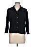 Valerie Stevens Black 3/4 Sleeve Button-Down Shirt Size L (estimated) - photo 1