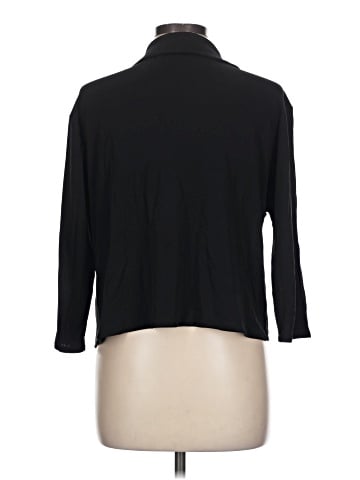 Valerie Stevens 3/4 Sleeve Button-Down Shirt (view 2)