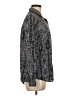 Joe Fresh Paisley Blue Long Sleeve Button-Down Shirt Size M - photo 4