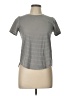 Unbranded Stripes Gray Active T-Shirt Size L - photo 1
