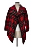 Unbranded Plaid Red Cardigan One size (estimated) - photo 1