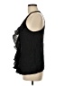 Kaitlyn Black Sleeveless Blouse Size M - photo 5