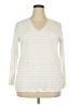 Lafayette 148 New York Ivory Pullover Sweater Size XL - photo 1
