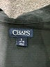 Chaps Solid Black Long Sleeve Button-Down Shirt Size 14 - photo 3