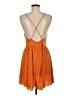 Zara 100% Polyester Orange Romper Size M - photo 2