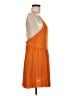 Zara 100% Polyester Orange Romper Size M - photo 4