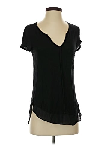 Bordeaux Short Sleeve Top (view 1)