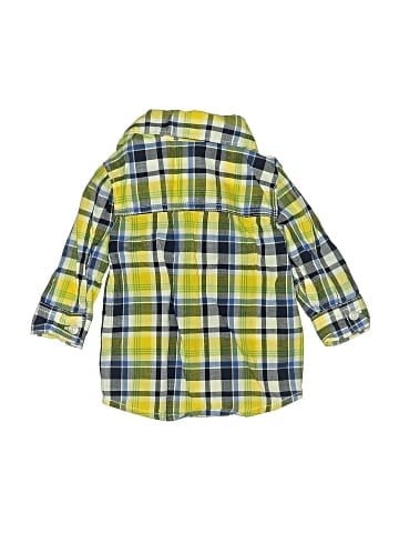 Carter's Long Sleeve Button-Down Shirt (view 2)