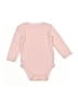 Threads 100% Cotton Pink Long Sleeve Onesie Size 3-6 mo - photo 1