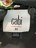 CAbi 100% Polyester Floral Black Long Sleeve Blouse Size M - photo 7
