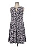 Assorted Brands Floral Blue Casual Dress Size M (estimated) - photo 1
