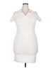 Boohoo Ivory Casual Dress Size 16 - photo 1