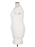 Boohoo Ivory Casual Dress Size 16 - photo 5