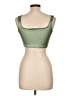 American Threads Green Sleeveless Top Size L - photo 2