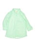 Faded Glory 100% Polyester Green 3/4 Sleeve Button-Down Shirt Size XL (kids) - photo 1