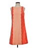 Gianni Bini Color Block Orange Cocktail Dress Size 4 - photo 1